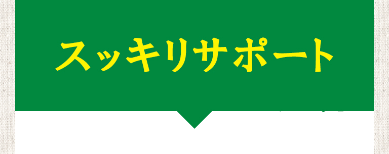 アシスト成分／食物繊維、乳酸菌、竹炭がスッキリアシスト!!