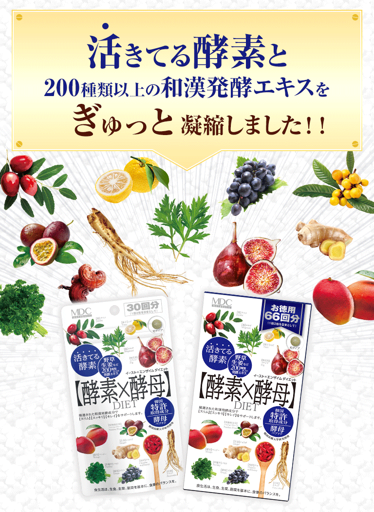 値引き メタボリック イースト×エンザイムダイエット徳用 132粒 66回分 栄養機能食品 健康食品